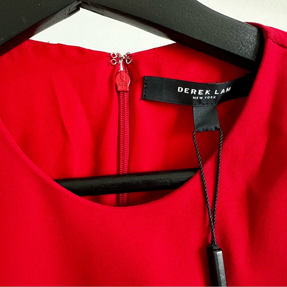 Derek Lam Ruched Bodice Silk Dress - Picture 9 of 9